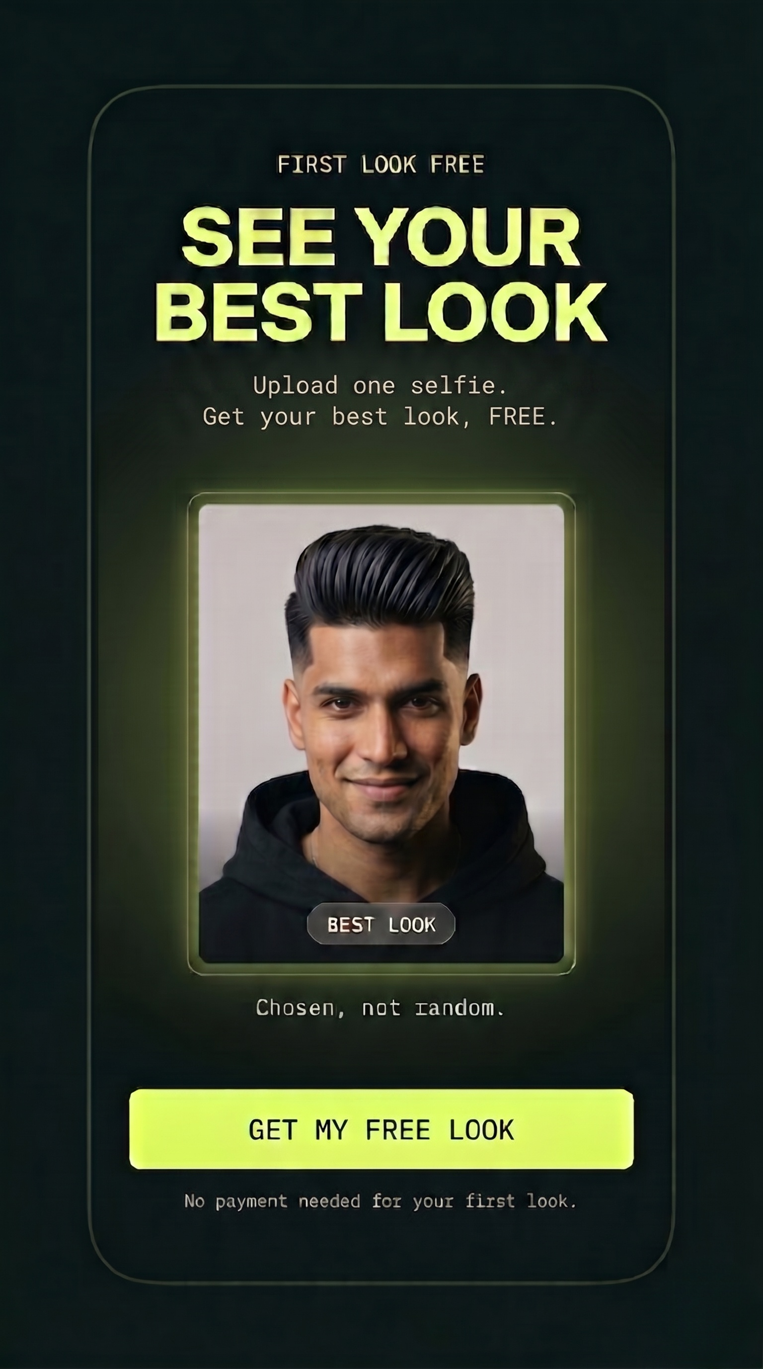 StyleLock first look free screen